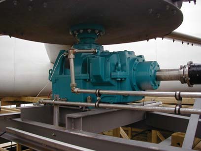 Cooling tower fan gearbox from the ENG-TECH brochure